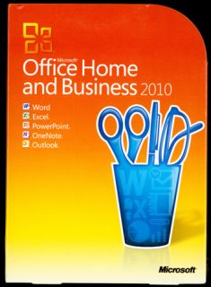  office home business 2010 damaged package microsoft office home and