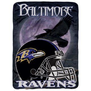 Baltimore Ravens NFL 60 X 80 Royal Plush Raschel Throw