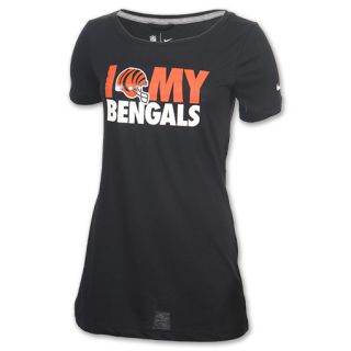 Nike Cincinnati Bengals Team Dedication Womens NFL Tee Shirt