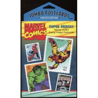 Marvel Comics Super Heroes Twenty Jumbo Stamp Image