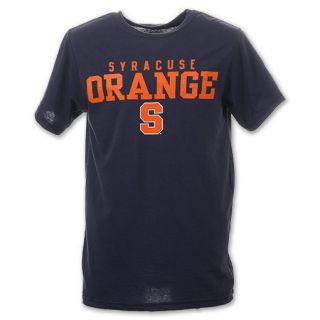 NCAA Syracuse Orangemen Logo Mens Tee Shirt Navy