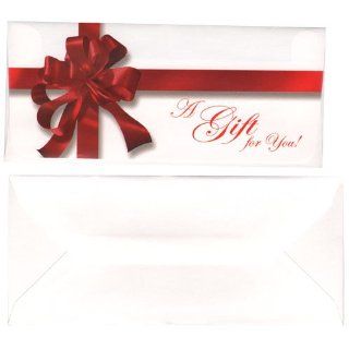 A Gift For You (Red)   Holiday Money Cards with