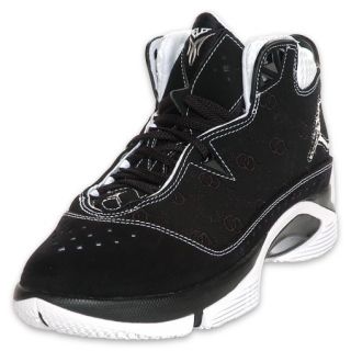 Jordan Mens Melo M5 Basketball Shoe Black/White