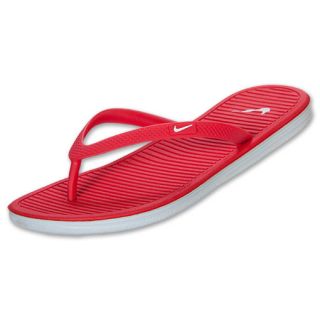 Womens Nike Solarsoft II Thong Sandals Hyper Red