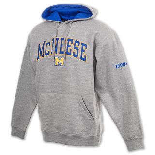McNeese State Cowboys Arch NCAA Mens Hoodie Grey