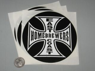 Homebrewers 3 Pack New Decals Homebrewing Beer