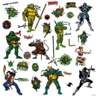 RoomMates RMK1393SCS Teenage Mutant Ninja Turtles Peel & Stick Wall
