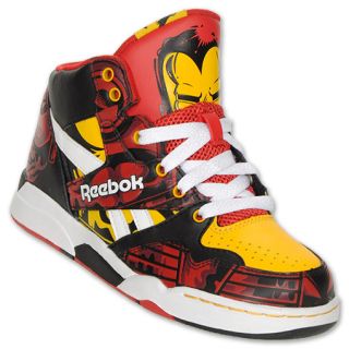Reebok Iron Man Preschool High Top Shoes Red/Black