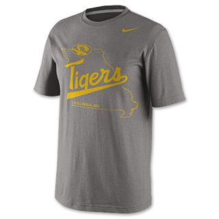 Mens Nike Missouri Tigers NCAA State T Shirt Dark