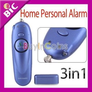 in 1 Home Personal Security Device Alarm with Spot Light Flashing