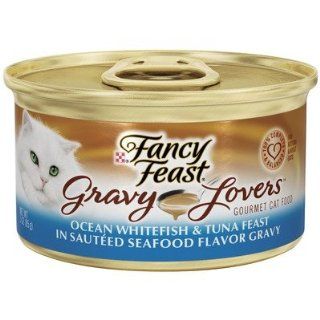 Gravy Lovers Ocean Whitefish Tuna Wet Cat Food (3 oz can