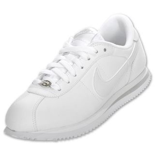 Mens Nike Cortez Basic Leather White/Grey