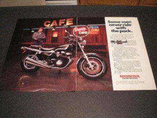 1982 Honda Nighthawk 750 Motorcycle 2pg Ad Cafe