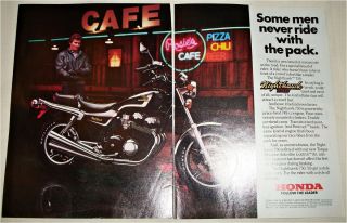 1982 Honda Nighthawk 750 Motorcycle Ad