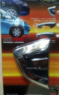 Honda City 08 Chrome Side Lamp Side Vents Cover