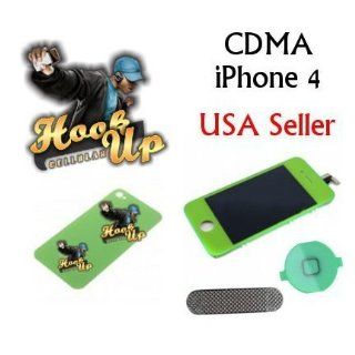 Green iPhone 4 CDMA A1349 Color Conversion Kit   Front