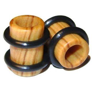 Inch 66.68mm Organic Olivewood O Ring Straight Exotic Wood