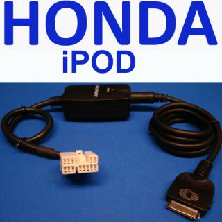 Honda Accord 2004 04 iPod iPhone Aux Input Adapter