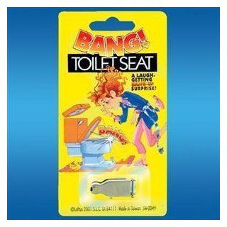 BANG TOILET SEAT   Joke / Prank / Gag Gift Toys & Games