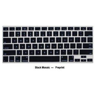 Black KeyBoard Silicone Cover Skin For Apple MAC MacBook