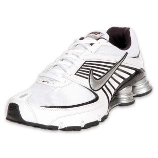 Nike Mens Shox Turbo + VIII Running Shoe White