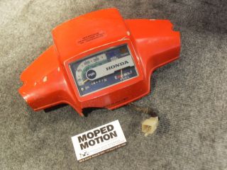 1985 Honda Spree NQ50 Speedo Gauge Panel Speedometer Moped Motion