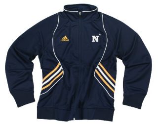 Adidas Womens NCAA US Naval Academy Big Game Warm Up Jacket,Navy