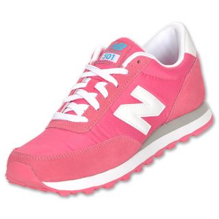 New Balance 501 Womens Casual Shoes Pink/White