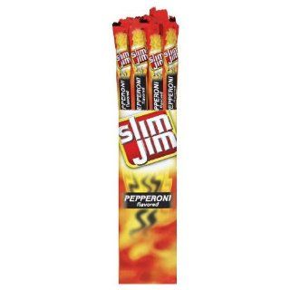 Slim Jim Giant Slim Pepperoni, .97 oz, 24 ct Grocery