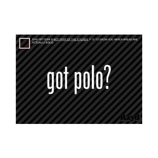 (2x) Got Polo Logo sticker vinyl decals 