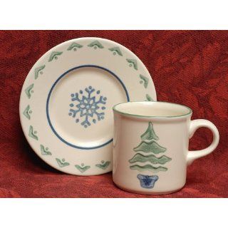 Pfaltzgraff NORDIC CHRISTMAS CUP AND SAUCER (Retired