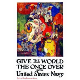 Give the world the once over in the United States Navy