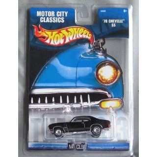   Hot Wheels Motor City Classics 70 Chevelle SS BLACK Toys & Games