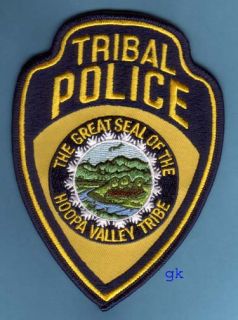 Hoopa Valley California Tribal Police Patch
