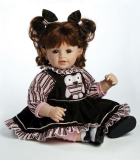 Hoot Owl Adora Vinyl Baby Girl Toddler Doll New 20 Auburn Hair So