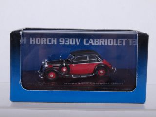 Ricko 38480 HO 1 87 1939 Horch 930V Cabriolet w Top Up