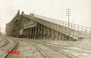 Hornell NY Photo Erie Railroad Coal Ramp