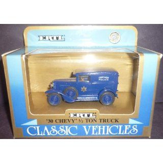 #2518 Ertl Classic Vehicles Chicago Police 30 CHEVY 1/2