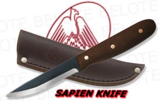 Condor Sapien Camp Knife w Leather Sheath CTK239 4HC