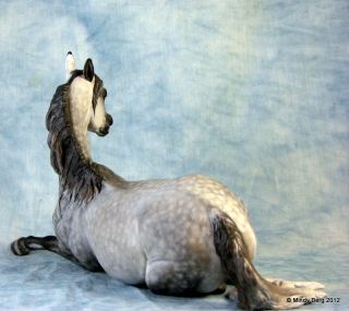 One of A Kind OOAK Custom cm Horse Breyer Arabian Mare Weathergirl