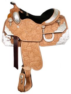  Western Pleasure SHOW Saddle by SHOWMAN ~ NEW Horse Tack SHARP  414
