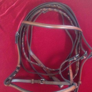  Bridle Reins Leather Laced Beautiful Horse Equipment Must See