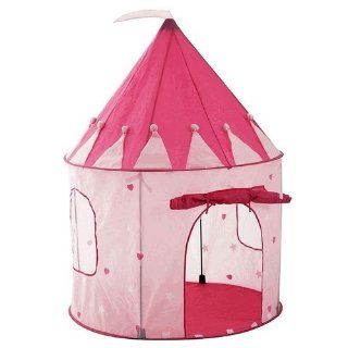 Girls Pink Princess Castle Play Tent for Kids   Indoor