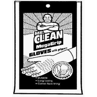 Mr. Clean Megagrip Latex Household Gloves, Medium Health