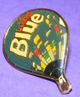 Hot Air Balloon Collectible Pin Labatts Blue