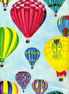 Hot Air Balloons Tissue Paper 10 Large Sheets