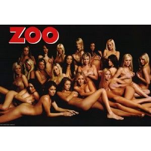 Hot Sexy Zoo Girls Naked Poster Print R564650