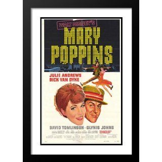 Mary Poppins 20x26 Framed and Double Matted Movie Poster