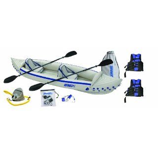 Sea Eagle PRO Inflatable Kayak with Paddles and PFDs