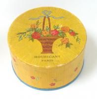 Vintage Houbigant Cardboard Litho Powder Box